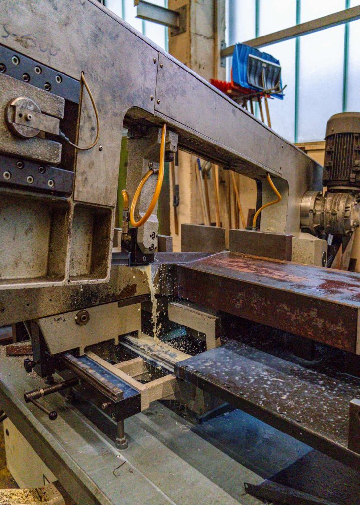 In der Werkstatt bei Metallbau Meier in Heiligenstadt