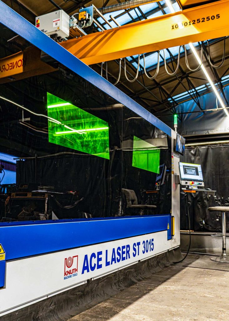 Laseranlage bei Metallbau Meier in Heiligenstadt