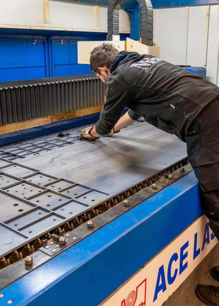 Laseranlage bei Metallbau Meier in Heiligenstadt