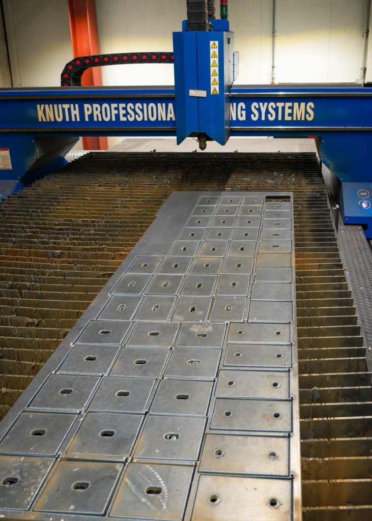 CNC-Plasmaanlage bei Metallbau Meier in Heiligenstadt